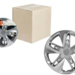 Колпаки колесные 16 Супер Астра, серебристый, карбон, компл. 2 шт. (AWCC-16-01) AIRLINE