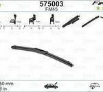 Щетка стеклоочистителя бескаркасная Multiconnection 450мм VALEO