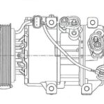 Компрессор кондиц. для а/м Hyundai ix35 (10-)/KIA Sportage III (10-) 2.0i (тип Doowon) (LCAC LUZAR
