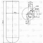 Ресивер-осушитель конд. для а/м Mercedes Sprinter (95-) (LCR 1501) LUZAR