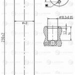 Ресивер-осушитель конд. для а/м Mitsubishi Lancer X (07-)/Outlander XL (07-) (LCR 1162) LUZAR