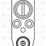 Клапан расш. кондиционера (ТРВ) для а/м VW Touareg I (02-) (LTRV 1855) LUZAR