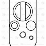 Клапан расш. кондиционера (ТРВ) для а/м Nissan Pathfinder (R51) (05-)/Navara (D40) (05-) (LTRV 1451) LUZAR