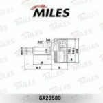 ШРУС наружный HYUNDAI ELANTRA 06- (GKN 306224) GA20589 MILES