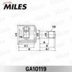 ШРУС KIA SHUMA 97-01, SHUMA II 01-04, внутр. MILES