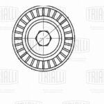 Ролик привод. ремня для а/м VW Golf V (03-) 2.0i (только ролик) (CM 5544) TRIALLI