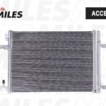 Радиатор кондиционера (паяный) CHEVROLET CRUZE 10-/OPEL ASTRA J 09-) ACCB014 MILES