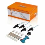 Замок центральный комплект (4 активатора с блоком управления) (ACD-LS-01) AIRLINE