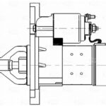 Стартер для а/м Nissan Qashqai (06-)/X-Trail (07-) 2.0i 1,1кВт (LSt 1401) STARTVOLT LST1401