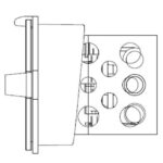 Резистор э/вент. отоп. для а/м Opel Astra H (04-) (LFR 2166) LUZAR