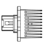 Резистор э/вент. отоп. для а/м Mitsubishi Lancer X (07-)/Suzuki Grand Vitara (05-) (LFR 1104) LUZAR