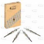 Комплект свечей накаливания (4шт) для автомобилей Renault Duster (10-) 1.5dCi STARTVOLT