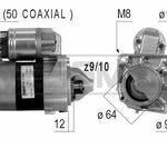 Стартер FIAT 07- 220376 ERA