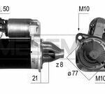 Стартер KIA CEED 1.4/1.6 07-> ERA