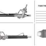 Рейка рулевая (с ГУР) MANDO