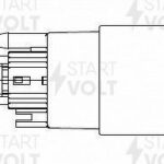 Мотор бензонасоса для а/м VAG Polo Sedan (10-)/Skoda Rapid (12-) 1.6i (SFP 1814) STARTVOLT