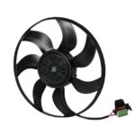 Э/вентилятор охл. для а/м Chevrolet Cruze (09-) (без кожуха) (с резист.) (LFc 0550) LUZAR