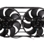 Блок электровентиляторов охлаждения с кожухом (2 вентиялятора) ВАЗ-21214 "Нива" LFK01220 LUZAR