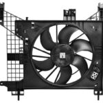 Э/вентилятор охл. для а/м Renault Duster (10-) (с кожухом и резист.) A/C (LFK 0951) LUZAR