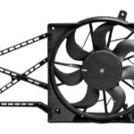 Вентилятор охл. с кожухом с резист. для а/м Opel Astra H (04-) LFK2166 LUZAR