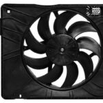 Э/вентилятор охл. для а/м Nissan Qashqai (06-) (с кожухом и резист.) (LFK 14JD) LUZAR