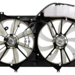 Э/вентиляторы с кожухом (2 вент.) для а/м Toyota Camry (11-) 2.0i/2.5i LFK1919 LUZAR