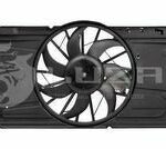 Э/вентилятор охл. для а/м Mazda 3 (BK) (03-) 1.6i (с кожухом и модул. упр.) (LFK 2540) LUZAR