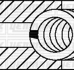 Кольца поршневые 88,40mm YENMAK