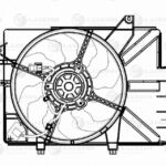 Э/вентилятор охл. для а/м Hyundai Getz (02-) (с кожухом) АТ A/C+ (LFK 0808) LUZAR