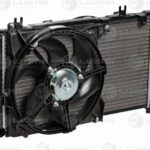 Блок охл. (радиатор+конденсор+вентиляторы) для а/м Chevrolet Lacetti (04-) 1.4i/1.6i/1.8i MT LUZAR