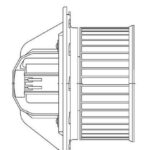 Вентилятор отопителя для а/м BMW 3 (E90) (05-)/X3 (F25) (10-) LFh26173 LUZAR