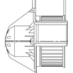 Вентилятор отопителя для а/м BMW X5 (E70) (06-)/X6 (E71) (08-) LFh26E7 LUZAR