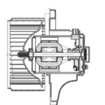 Вентилятор отопителя для а/м Hyundai Tucson/Kia Sportage II (04-) LFh08E3 LUZAR