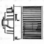 Э/вентилятор отоп. для а/м Peugeot 308 (07-)/408 (10-)/Citroen C4 (10-) (auto A/C) (LFh 2090) LUZAR