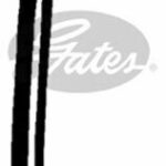 Изогнутый патрубок системы охлаждения GATES