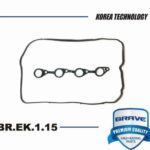 Прокладка клапанной крышки 22441-2B000 BR.EK.1.15 Solaris 10-, Rio 11-, Cerato, Soul для 1.4/ BRAVE BREK115