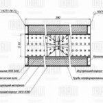 Пламегаситель универсальный 100/290-55 с перф. диффузором (нерж. сталь) (ESM 10029055d) TRIALLI