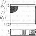 Радиатор отоп. для а/м Toyota Land Cruiser 100 (98-)/Lexus LX 470 (98-) (для хол.регионов) (LRh 1950 LUZAR