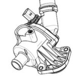 Термостат для а/м VW Passat B5 (01-)/Audi A4 (00-) 1.8T/2.0i LT1818 LUZAR