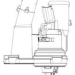 Термостат для а/м Ford Focus II (05-) 1.6i (2 патрубка, с корпусом) (98°С) (LT 1030) LUZAR