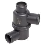 Термостат для а/м Лада 2101 (с алюм. корпусом, обрезин. клапан) (зимний 87°С) (LT 0102) LUZAR