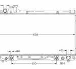 Радиатор TOYOTA RAV4 2.0 94-01 MILES