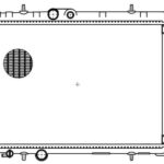 Радиатор охл. для а/м Peugeot 307/Citroen C4 (04-) 1.4/1.6i LRc20F4 LUZAR