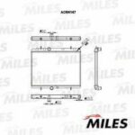 Радиатор (механическая сборка) CITROEN C4/C5 04- PEUGEOT 307 03-/ 308 07-/ PARTNER 08- (NISSENS 63606A) ACRM147 MILES