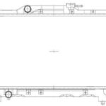 Радиатор охл. для а/м Toyota Avensis (97-)/Corona (97-) 1.6i/1.8i MT (LRc 1904) LUZAR