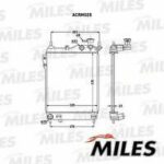 Радиатор (механическая сборка) HYUNDAI GETZ 1.1-1.6 02- (NISSENS 67093) ACRM025 MILES