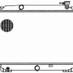 Радиатор охл. для а/м Mazda 3 (BM) (13-) M/A (LRc 2530) LUZAR