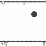 Радиатор охл. для а/м ГАЗ 3302 ГАЗель/Соболь (99-) (сборный, 3-х ряд. алюм.) (LRc 0324) LUZAR