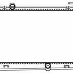 Радиатор охл. для а/м Lifan Solano (08-) 1.6i/1.8i MT (LRc 3019) LUZAR