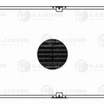 Радиатор охл. для а/м Chery Amulet (A15) (03-) 1.6i (LRc 3011) LUZAR